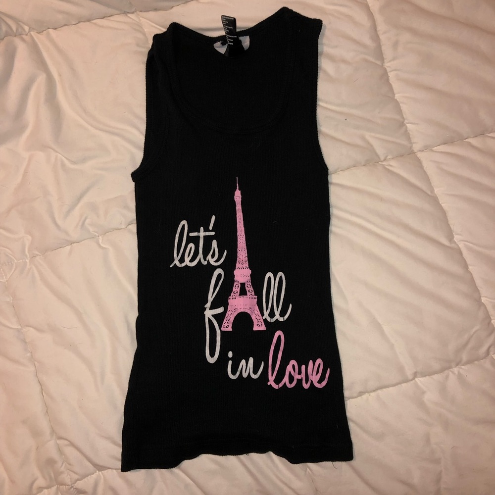 3/$20 “Let’s Fall in Love” Kids Pajama Tank Top